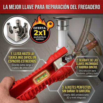 FixMaster Pro – Llega a tuercas difíciles sin esfuerzo