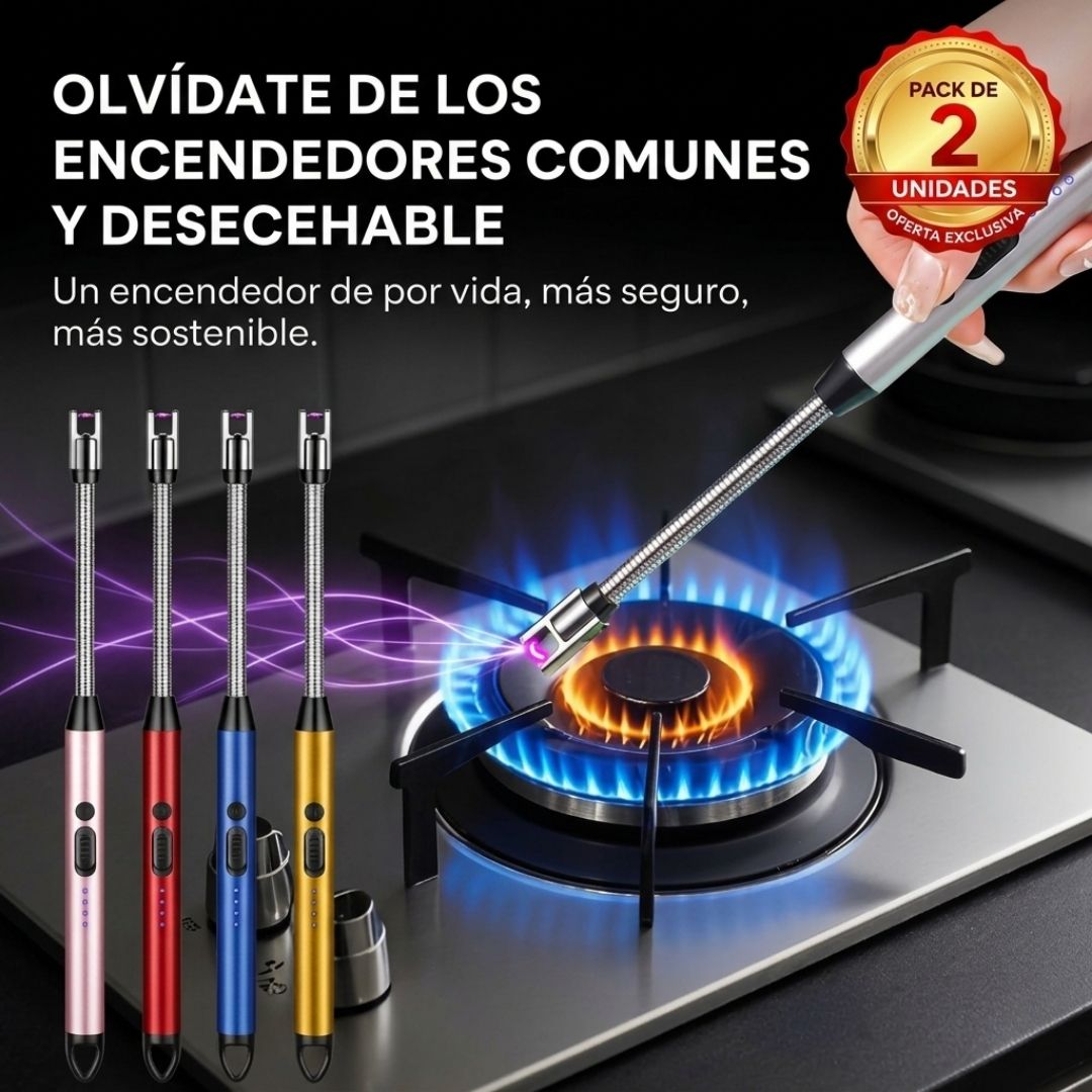 EcoSpark Pro - Ahorra y recarga tu encendedor sin gas