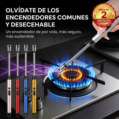 EcoSpark Pro - Ahorra y recarga tu encendedor sin gas