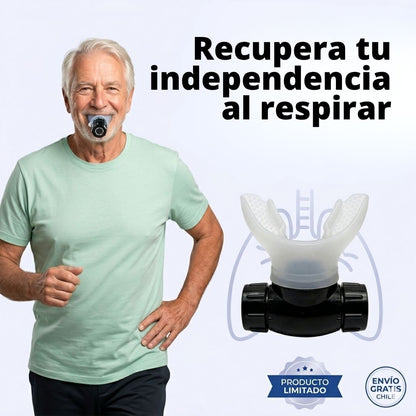 AirFlow Senior - Pulmones más fuertes con sólo 10 minutos de entrenamiento al día