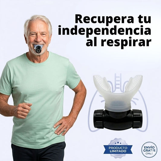 AirFlow Senior - Pulmones más fuertes con sólo 10 minutos de entrenamiento al día