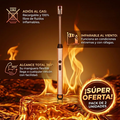 EcoSpark Pro - Ahorra y recarga tu encendedor sin gas