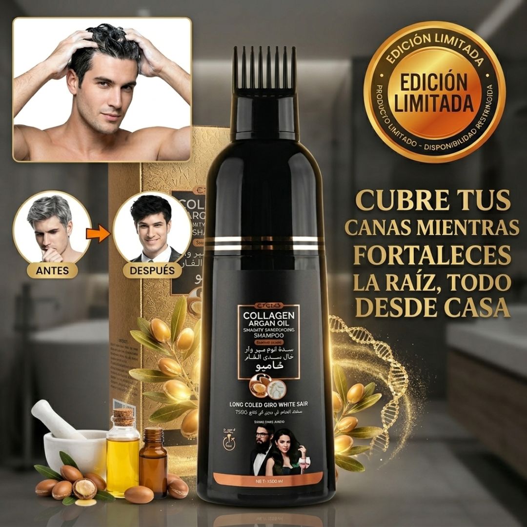 HairGuard Pro - Cubre tus canas sin citas ni sin esperas.