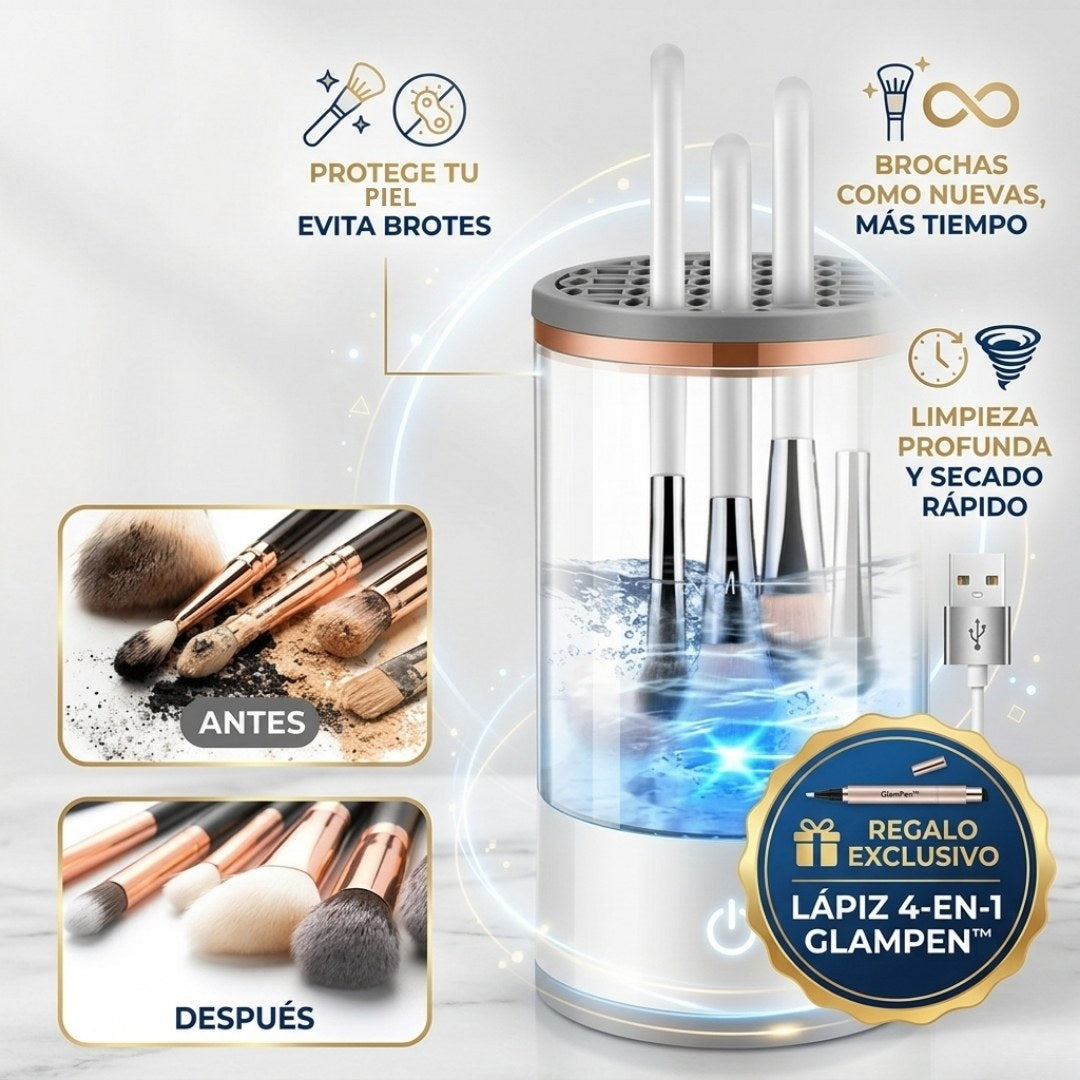 PureBrush Pro - Cuida tu piel cuidando de tus brochas