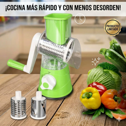 CortaFácil 3 en 1 - Ensaladas listas sin ensuciar tu cocina