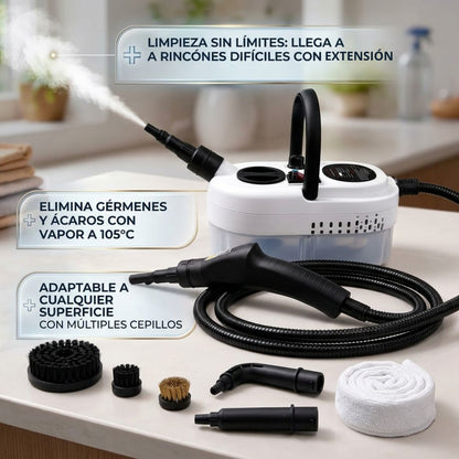 SteamPro Max - Limpieza profunda sin químicos