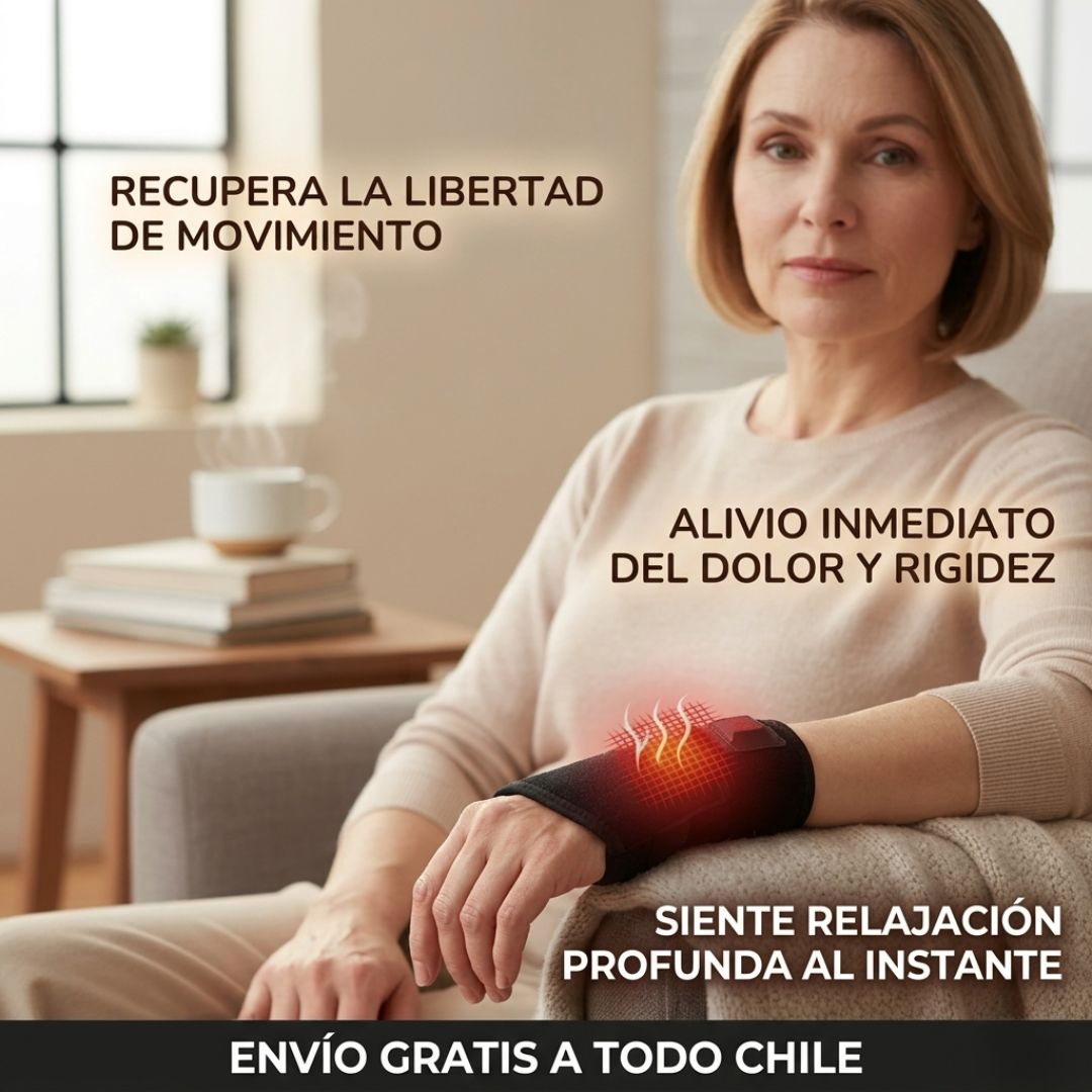 ThermoWrist Pro -Calor terapéutico que elimina calambres y molestias al instante