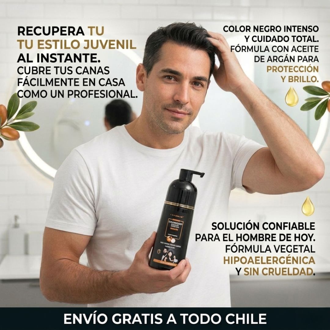 HairGuard Pro - Cubre tus canas sin citas ni sin esperas.