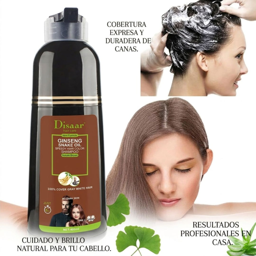 ColorVive Disaar – Cubre canas rápido y protege tu cabello