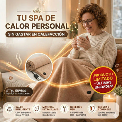 Manta Abrigo Express - Abrígate sin prender toda la casa
