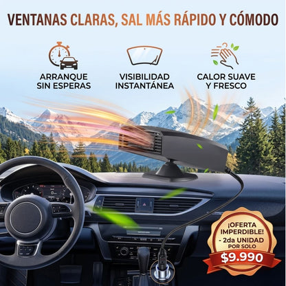 AutoHeat Clear - Mejor visibilidad o auto cálido, tú eliges cómo hacer tus mañanas más cómodas.