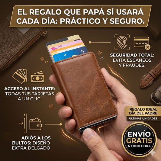 Billetera SmartCard™ - Compacta, elegante y práctica