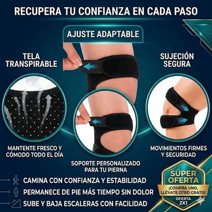 Rodillera Firmeza 360™ - Una ayuda simple para moverse con más confianza