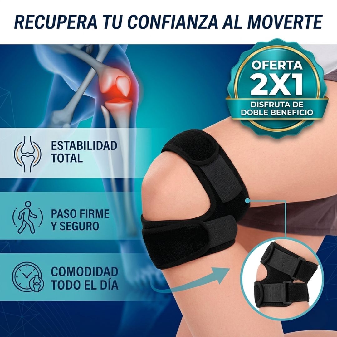 Rodillera Firmeza 360™ - Una ayuda simple para moverse con más confianza