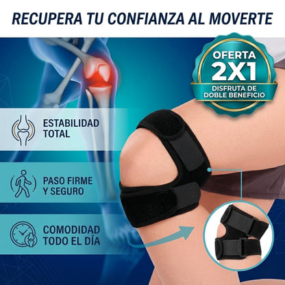 Rodillera Firmeza 360™ - Una ayuda simple para moverse con más confianza