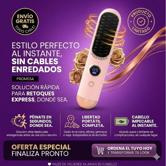 LissGo - Retoques rápidos para un pelo más ordenado, estés donde estés.