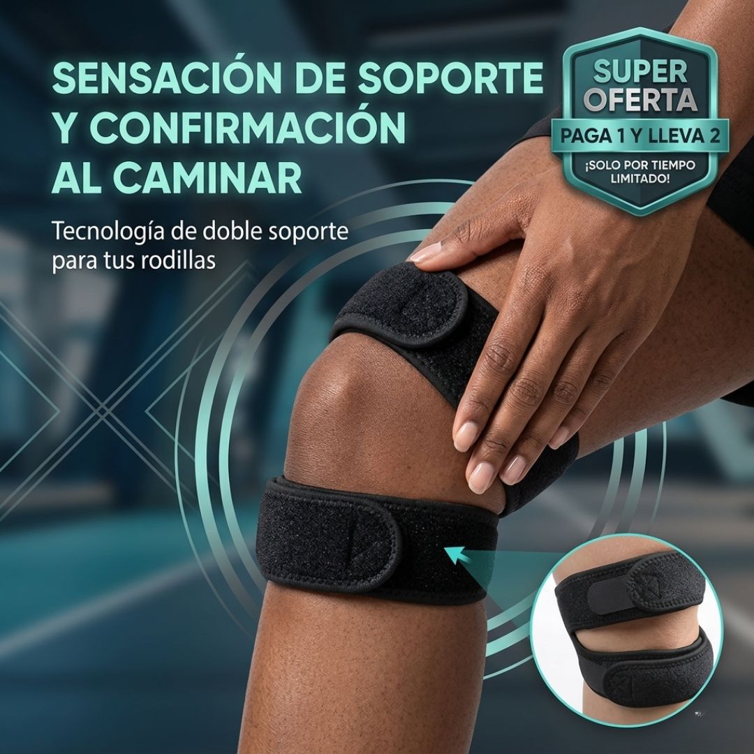 Rodillera Firmeza 360™ - Una ayuda simple para moverse con más confianza