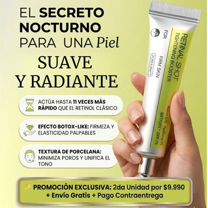 Retinal Booster - Tu rutina nocturna coreana para disfrutar de una piel más suave y luminosa
