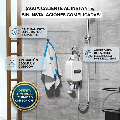 AquaTemp - Más comodidad diaria porque tener agua caliente hace toda la diferencia