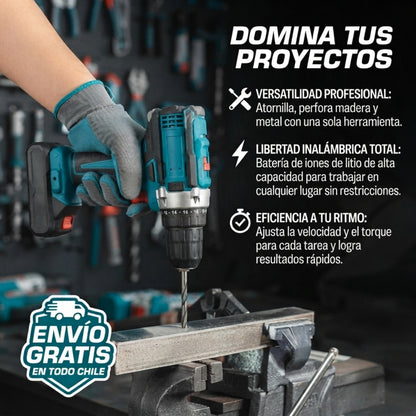 Taladro Maestro 24X - El kit completo para resolver arreglos, instalaciones y montajes