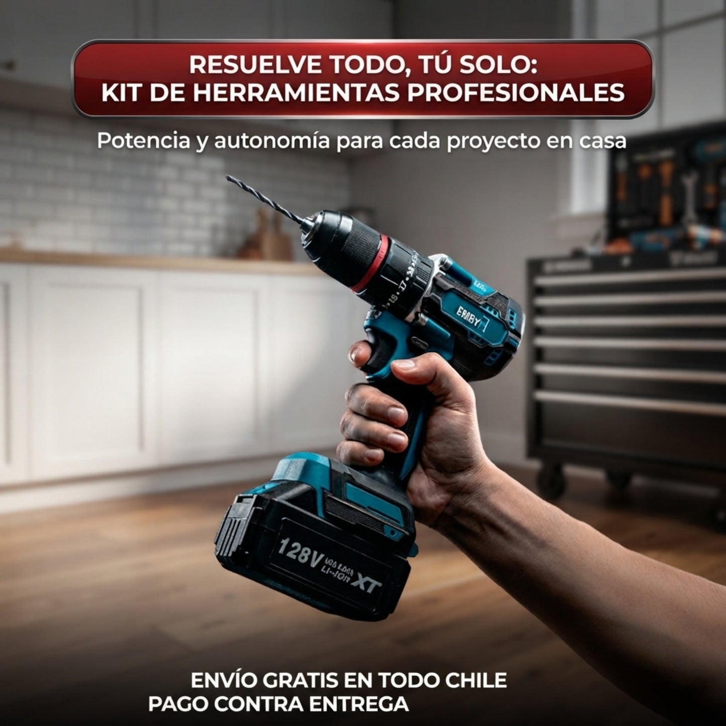 Taladro Maestro 24X - El kit completo para resolver arreglos, instalaciones y montajes