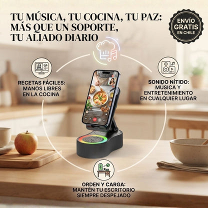 BaseSound Pro - Una base práctica para usar el celular en casa