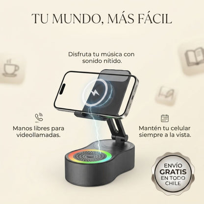 BaseSound Pro - Una base práctica para usar el celular en casa