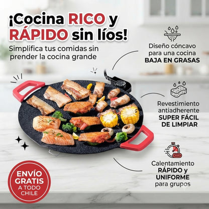 Parrilla Multiuso CasaFácil™ - Cocina rico, rápido y sin armar tremendo show en la cocina