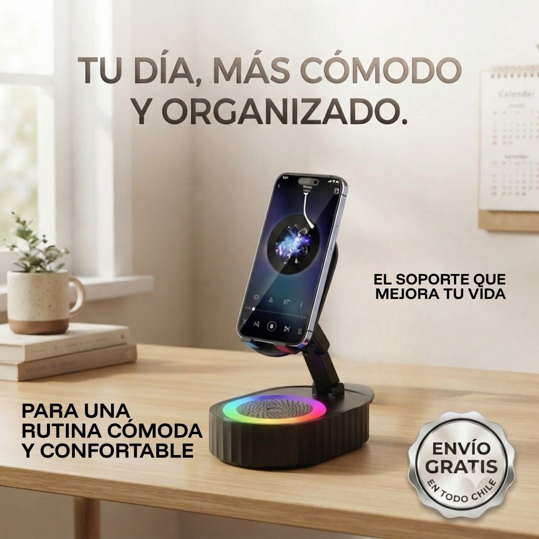 BaseSound Pro - Una base práctica para usar el celular en casa