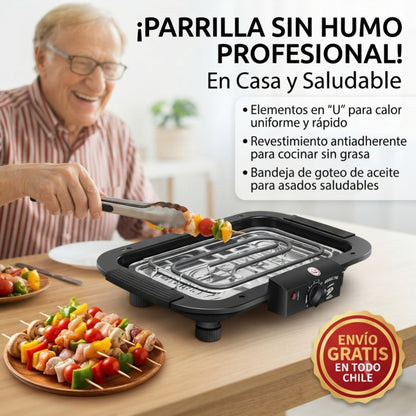 GrillPro Casa - Parrillada casera, rápida y sin carbón