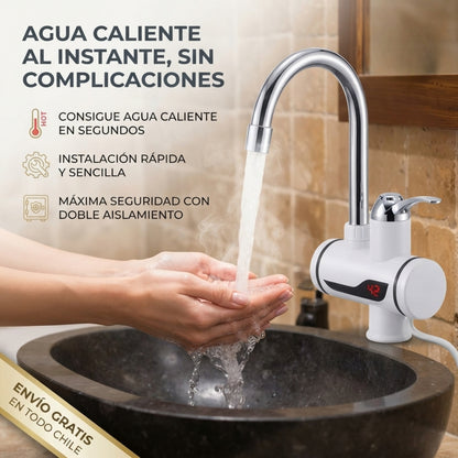 Grifo TermoClick Digital™ - Agua temperada en segundos, directamente desde tu grifo