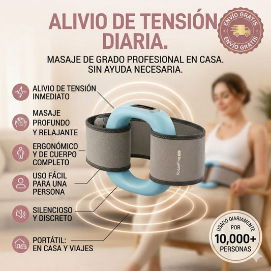 RelaxRing Pro - Masaje portátil para relajar la tensión del día