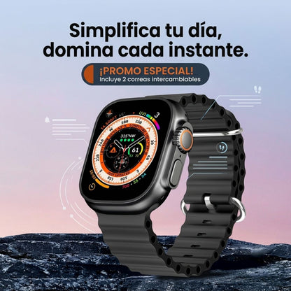 Z77 Ultra Smart Pro - Llamadas, notificaciones, actividad diaria y funciones útiles desde tu muñeca