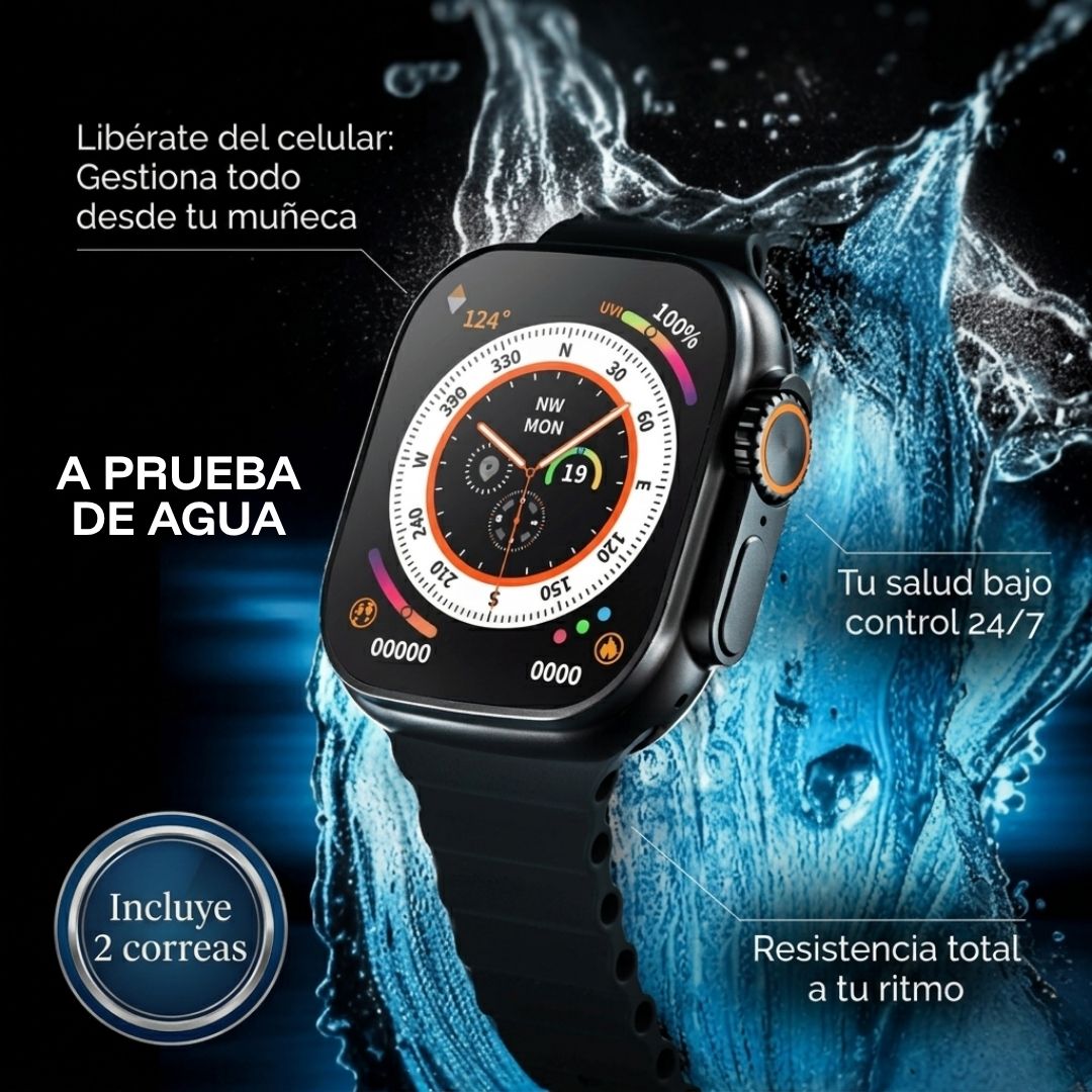 Z77 Ultra Smart Pro - Llamadas, notificaciones, actividad diaria y funciones útiles desde tu muñeca