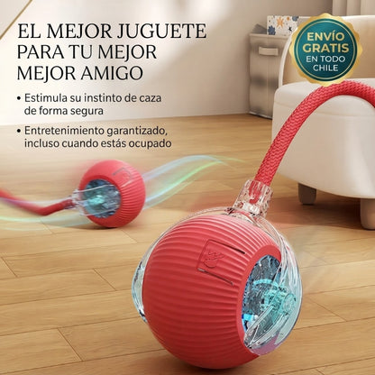 Pelota Curiosa™ - Juego, movimiento y curiosidad con solo encenderla.