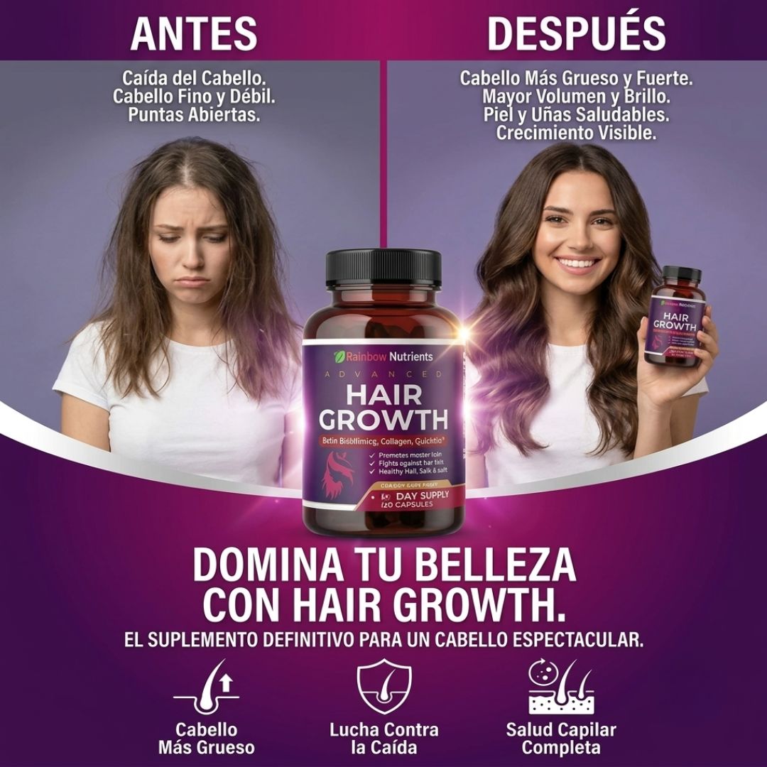 Hair Growth  - El pelo también se cuida desde adentro