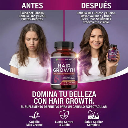 Hair Growth  - El pelo también se cuida desde adentro