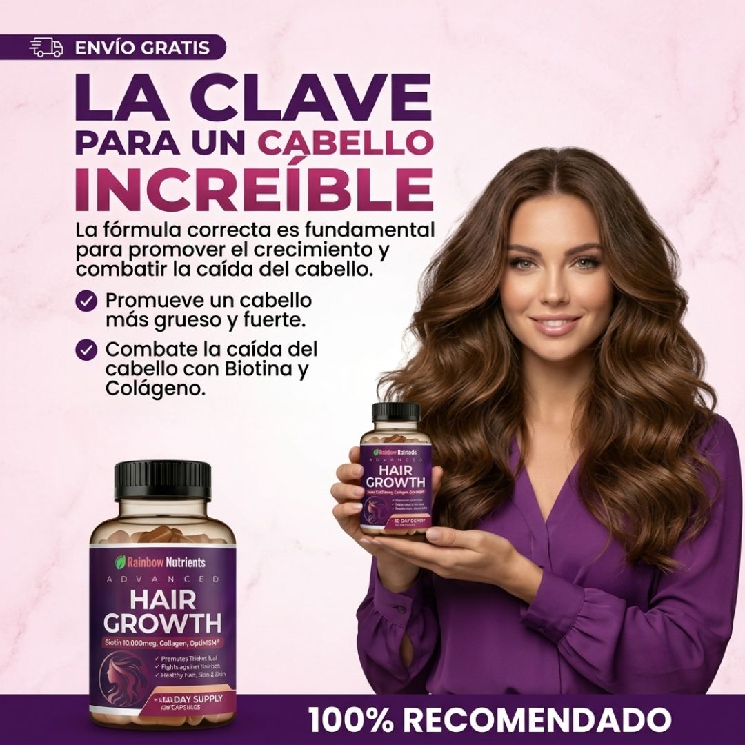 Hair Growth  - El pelo también se cuida desde adentro
