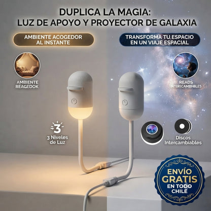 Cosmiq Pro® - Convierte cualquier rincón en una experiencia de luz y galaxias