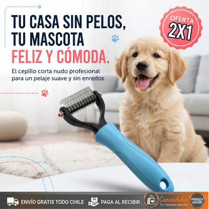 PeluditoPro™ - Ayuda a retirar pelo suelto y desenredar con más suavidad
