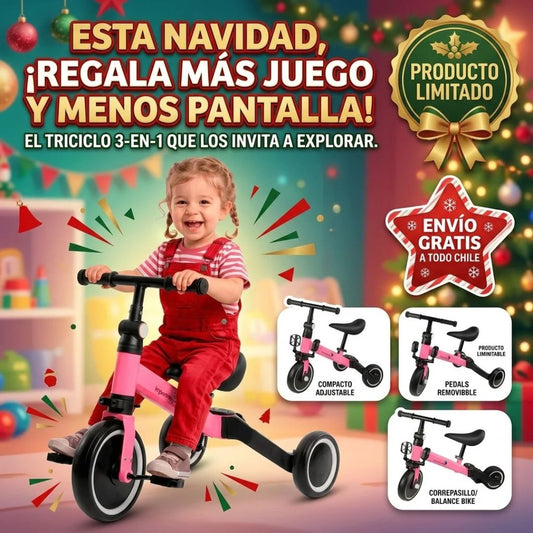 MiniRider 3 en 1™ - Esta Navidad, regala más juego y menos pantalla.