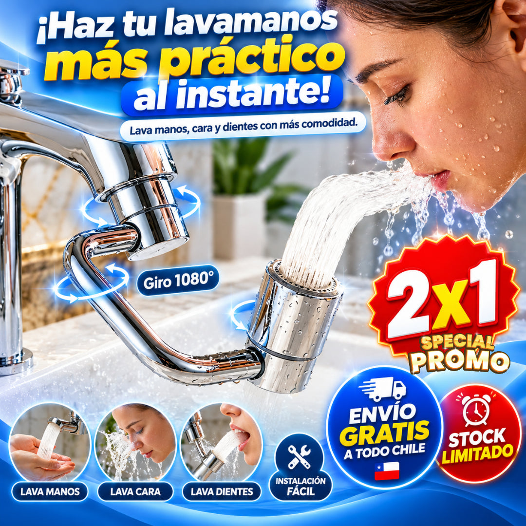 DuoTap - Gira el agua a tu comodidad