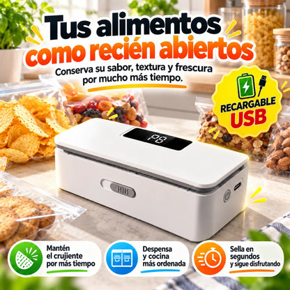 SellaFácil USB - Abre, disfruta y vuelve a cerrar.