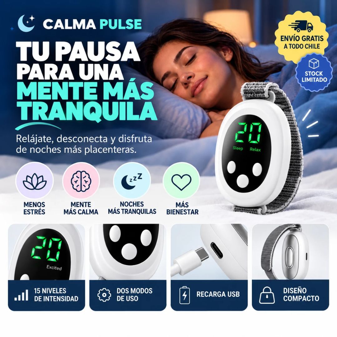 CalmaPulse™ - Relájate y disfruta de un momento de calma.