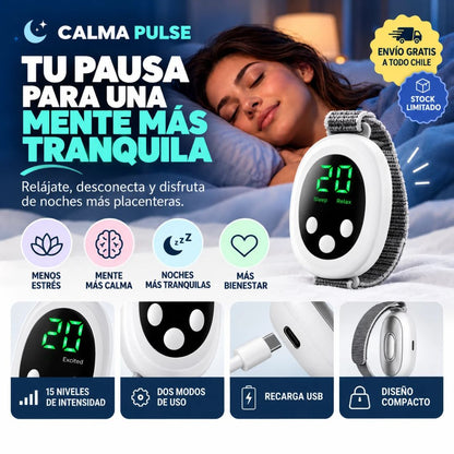 CalmaPulse™ - Relájate y disfruta de un momento de calma.
