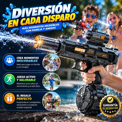 Pistola Lanza Agua Eléctrica Automática