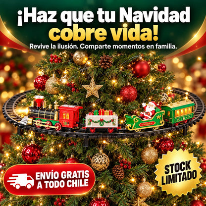 Tren Mágico Navideño™ - Haz que tu árbol cobre vida esta Navidad.