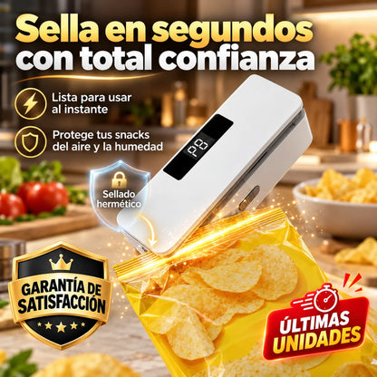 SellaFácil USB - Abre, disfruta y vuelve a cerrar.