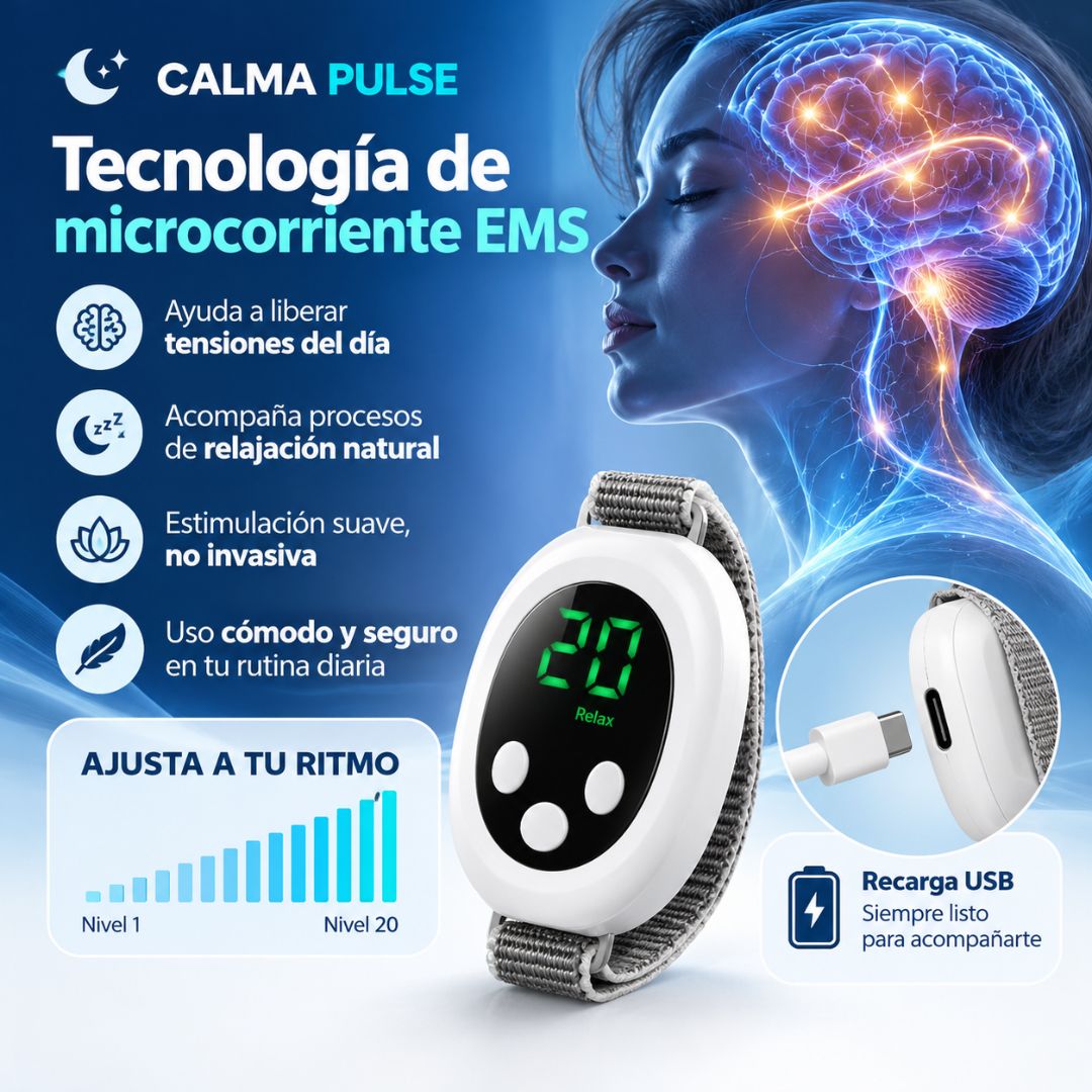 CalmaPulse™ - Relájate y disfruta de un momento de calma.