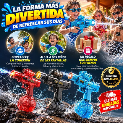 Pistola Lanza Agua Eléctrica Automática